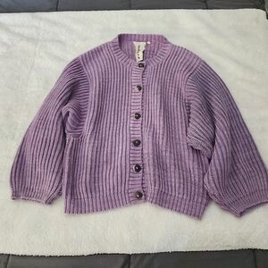 Misha & Puff Fisherman Cardigan in size M/L.